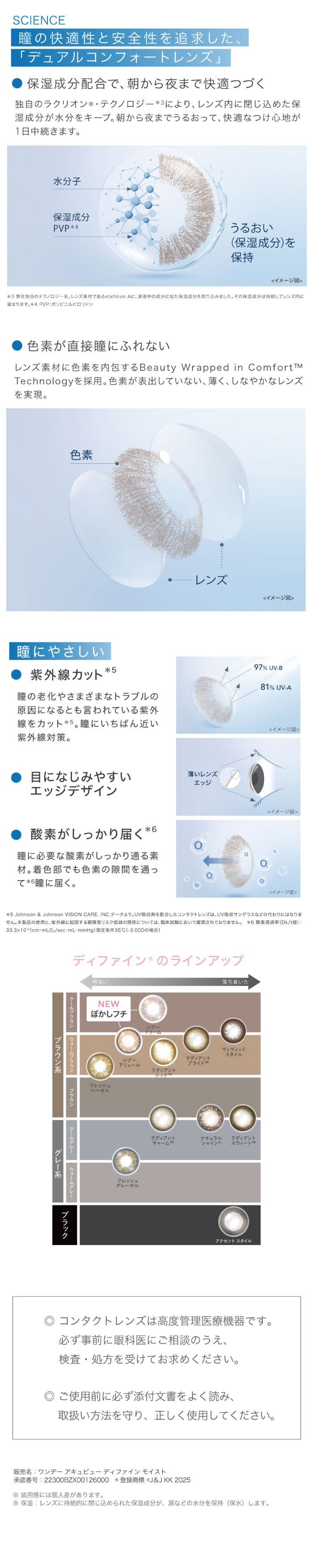 ワンデーアキュビューディファインシアーアリュール